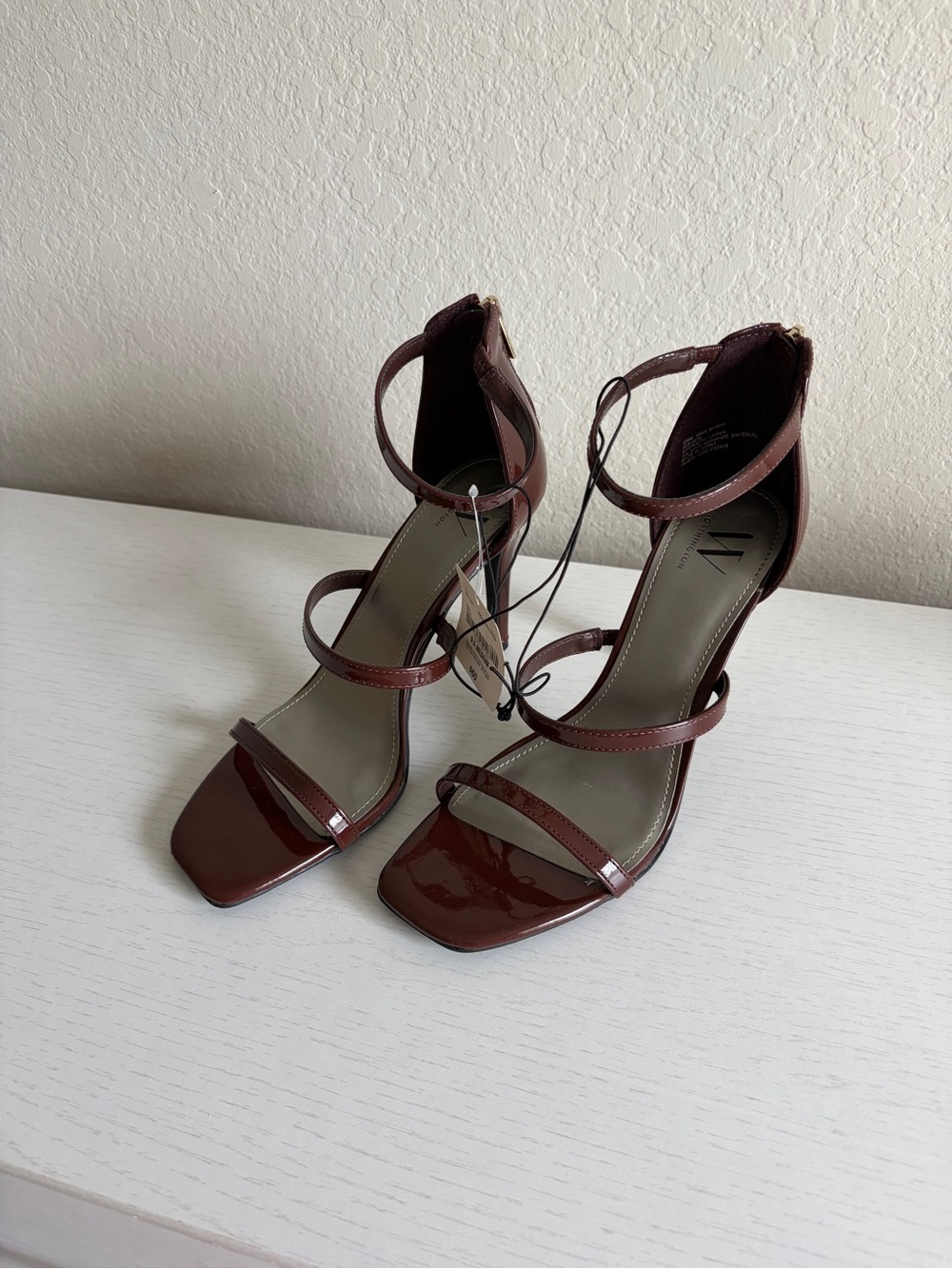 NWT strappy heels
